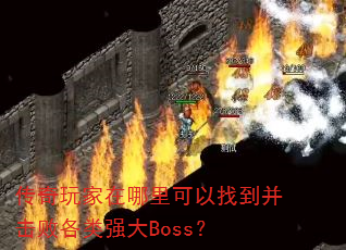 传奇玩家在哪里可以找到并击败各类强大Boss? 传奇玩家在哪里可以找到并击败各类强大Boss?
